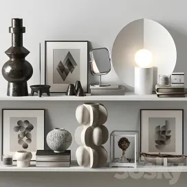Decorative with ceramic
